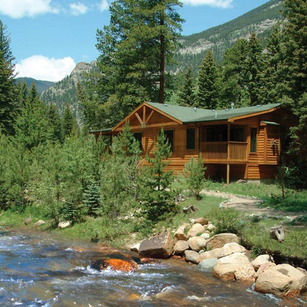 Estes Park Cabins At Evegreens On Fall River Rocky Mountain Natioinal Park